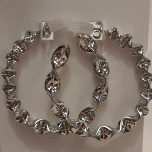 pcmahina hoop earrings zilver