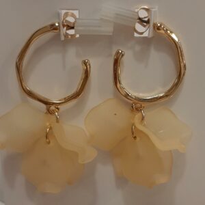 pcllettie creol earrings almond