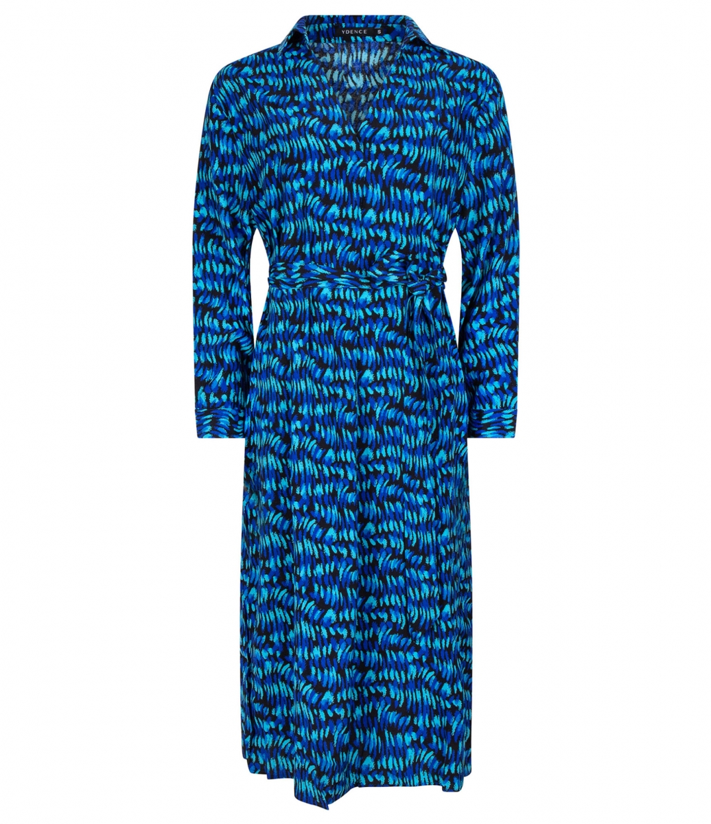 Dress Kindra Blue Print