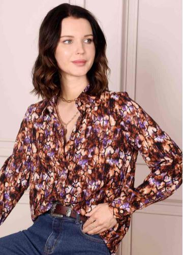 Blouse Musy Muse Terracotta