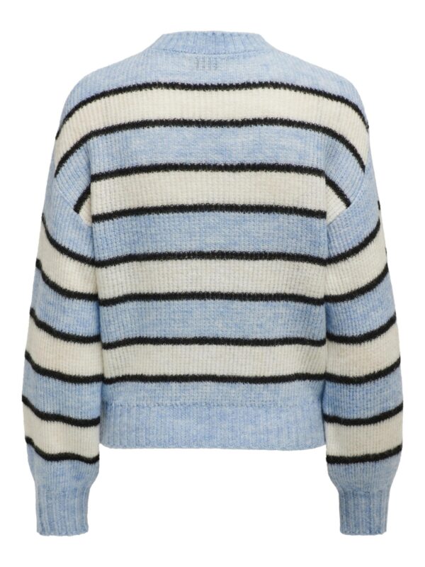JdyElva Stripe Pullover Cashmere Blue
