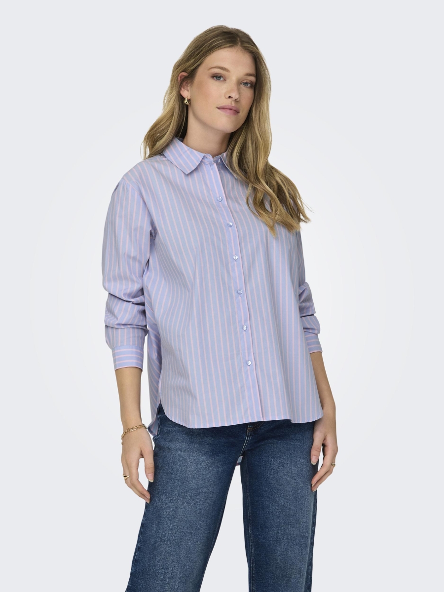 JdyNelly Loose Shirt cashmere blue