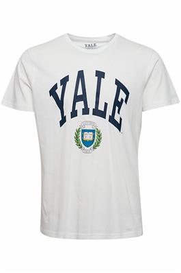 T-shirt Yale White