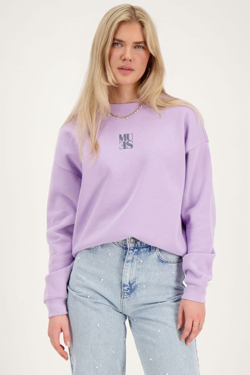sweater mues lila