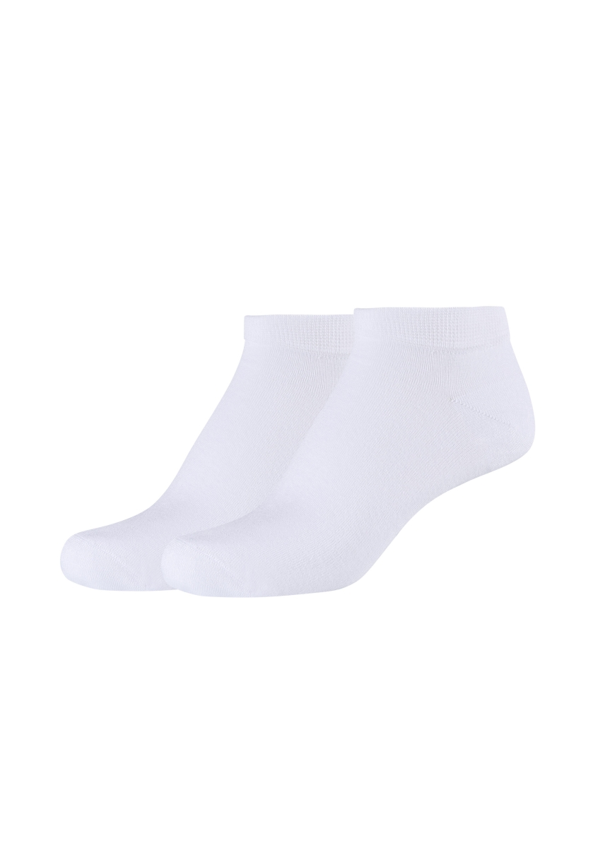 Silky feeling sneaker sock 2paar White