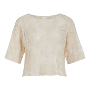 ViOdetti cropped lace top