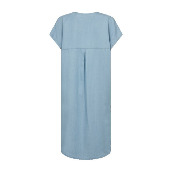FqCarly Dress light blue denim