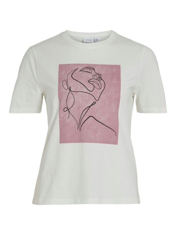 ViSybil T-shirt line roze