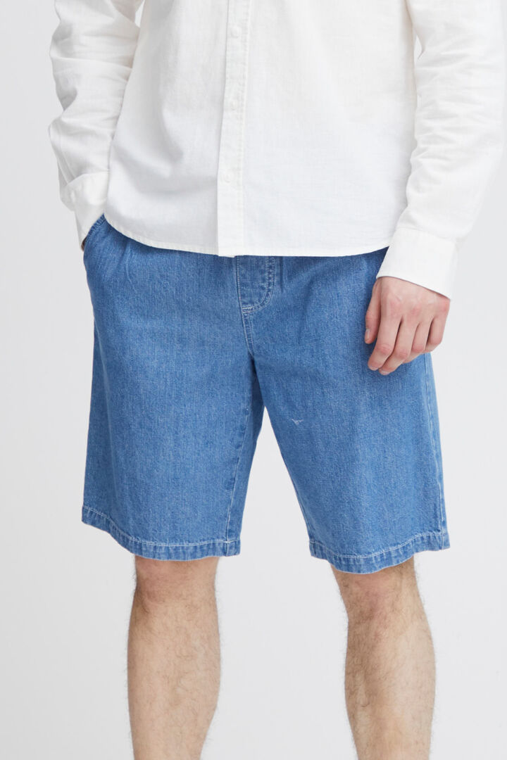 Relax fit shorts Denim middle blue