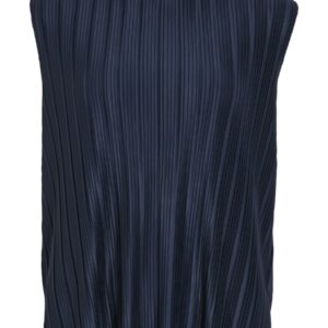 ViTahlia Funnel Neck Top Navy Blaeze