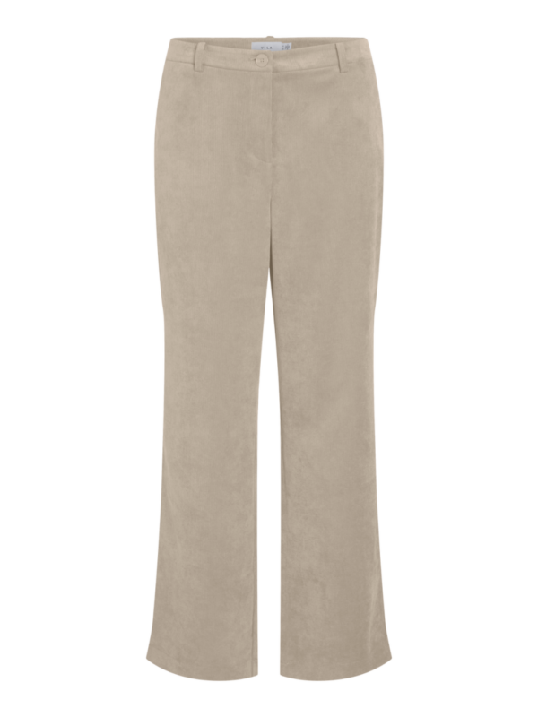 Vicourdie ribpants feather grey