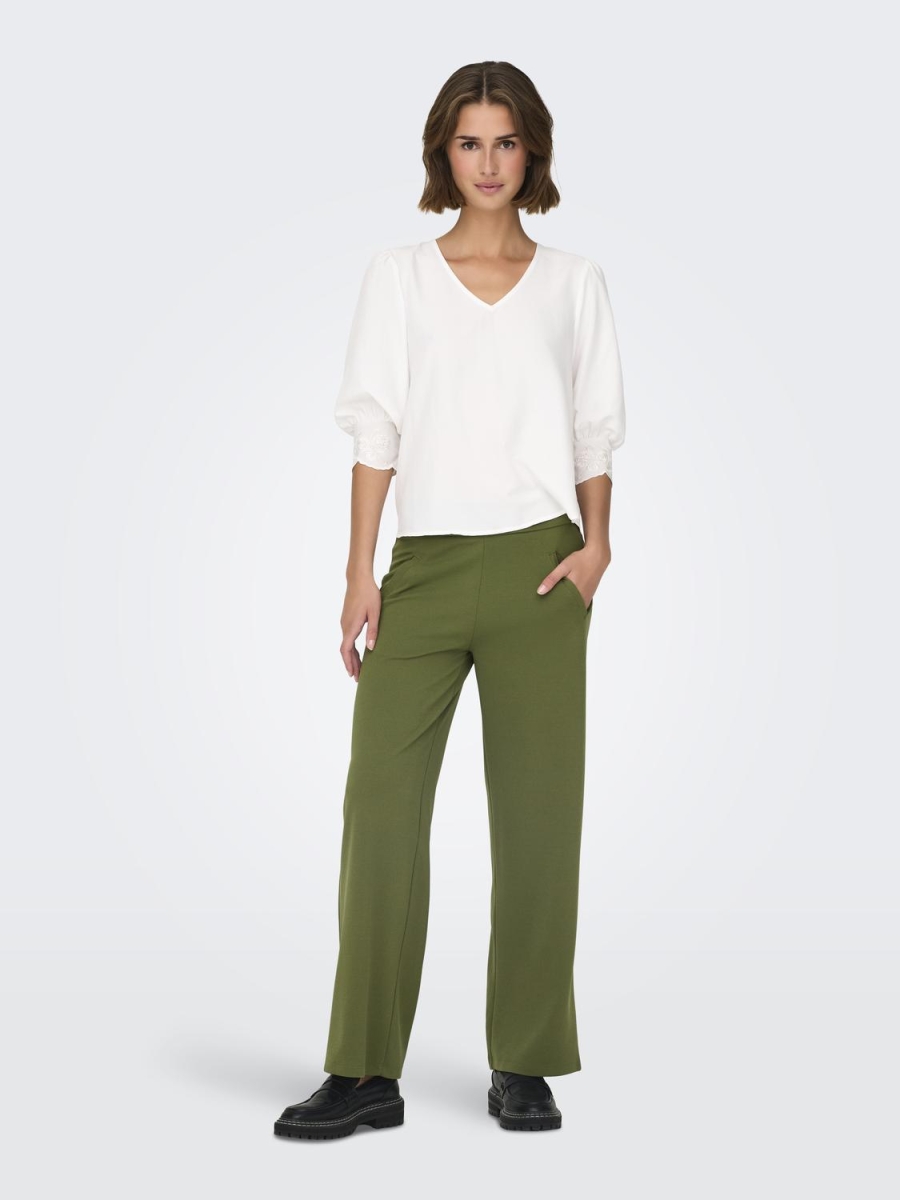 jdylouisville catia wide pant winter moss L34