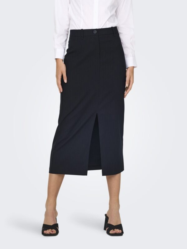 JdyUlrikke midi slit skirt Sky Captain