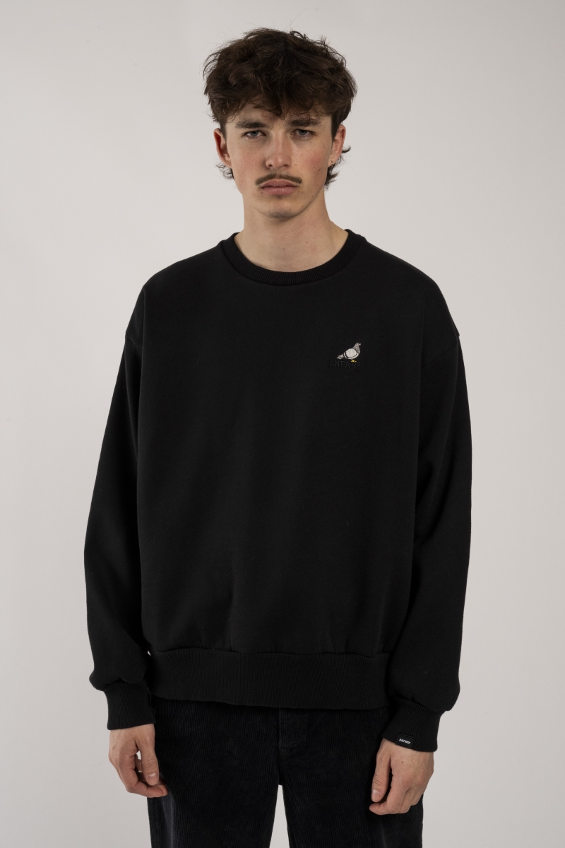 Pigeon Logo sweater Black