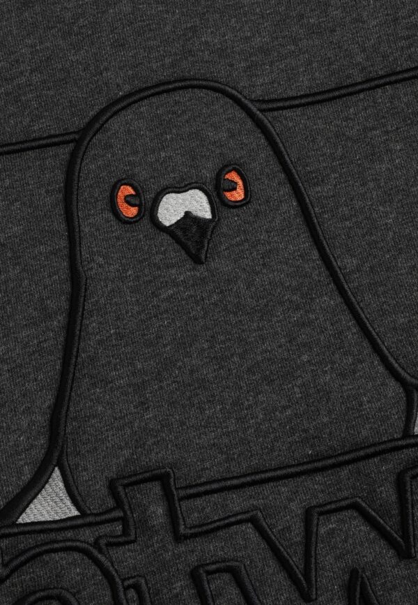 Pigeon backprint sweatshirt Anthracite