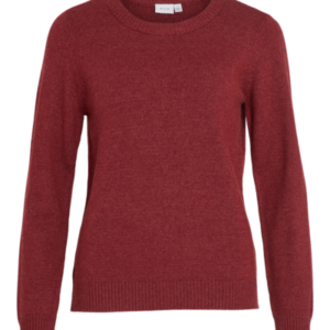 Viril o-neck knit Cabernet