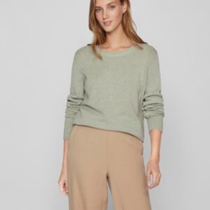 Viril o-neck knit Oil Green