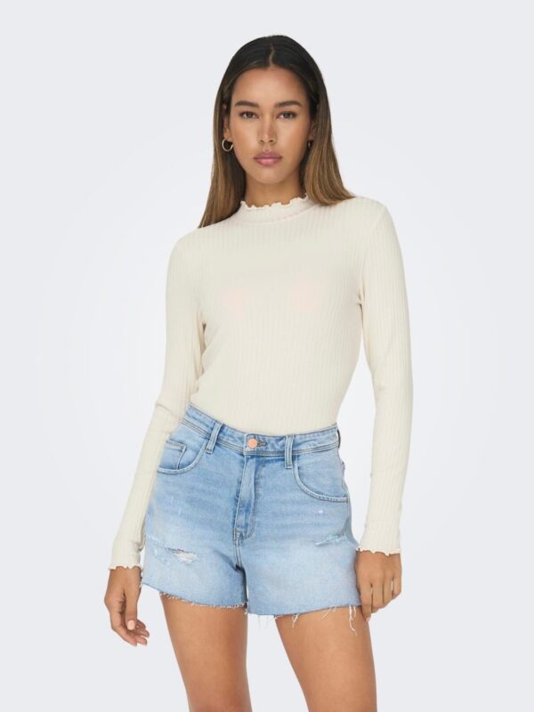 Jdyfransiska highneck top whitecap