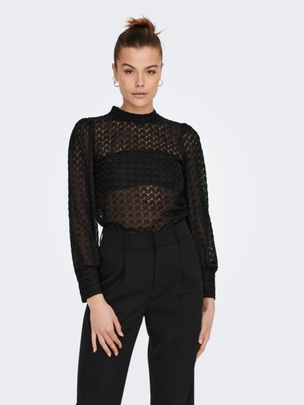 jdyavery lace top black