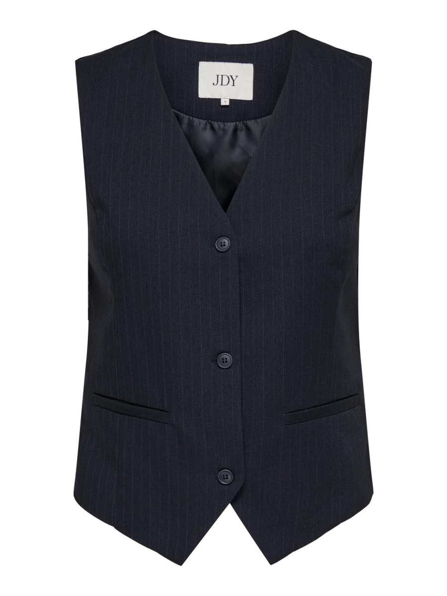 jdyulrikke waistcoat gilet donkerblauw