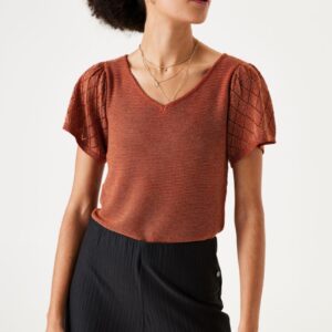 Knitted top lurex Picante