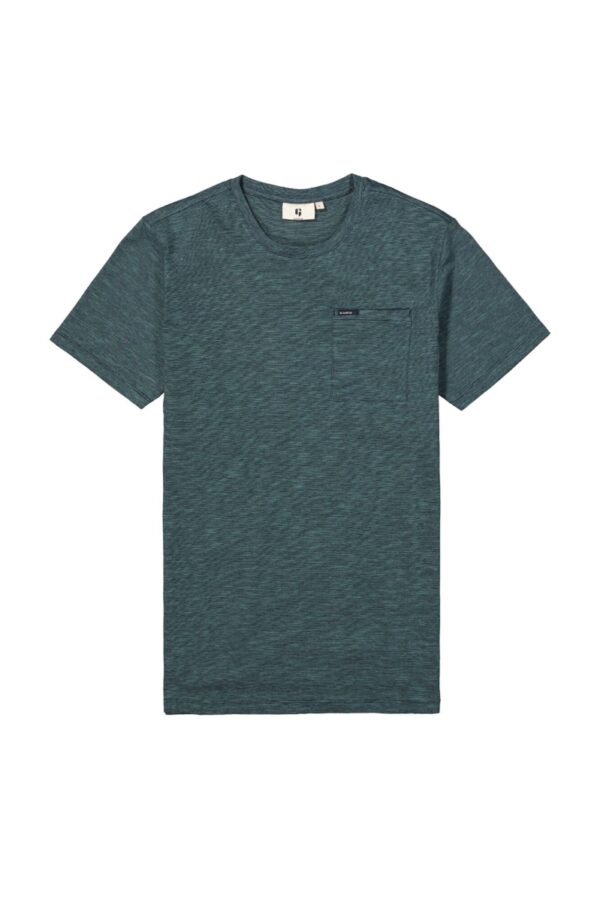 T-shirt pocket jade green