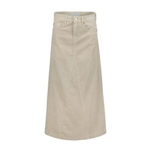 Aline skirt corduroy stone