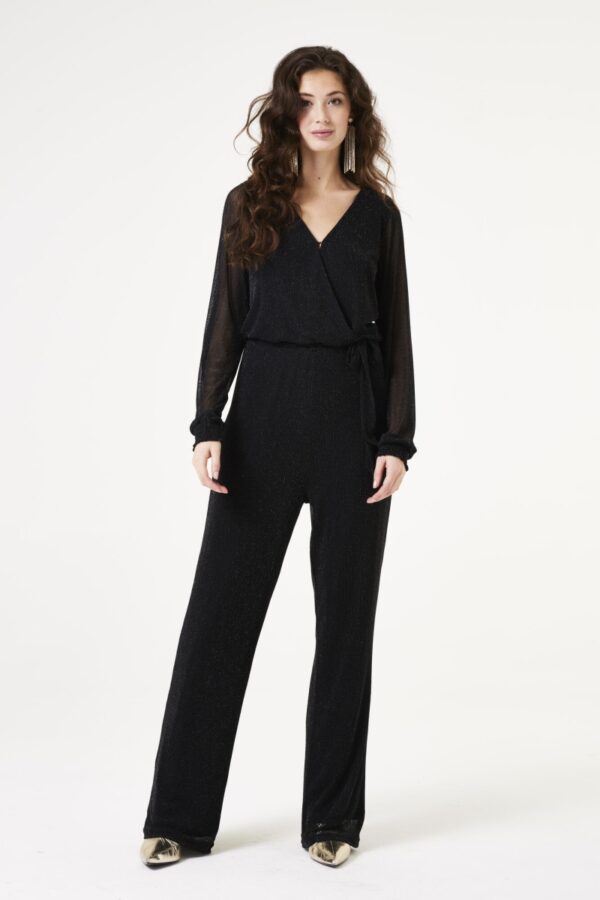 Jumpsuit glitter black