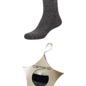 1 paar cosy socks met lurex in ster-doosje Black