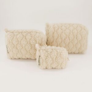 Beige Teddy Toilettas set