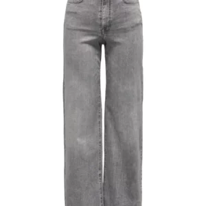 JdyFelina fina wide L32 grey denim