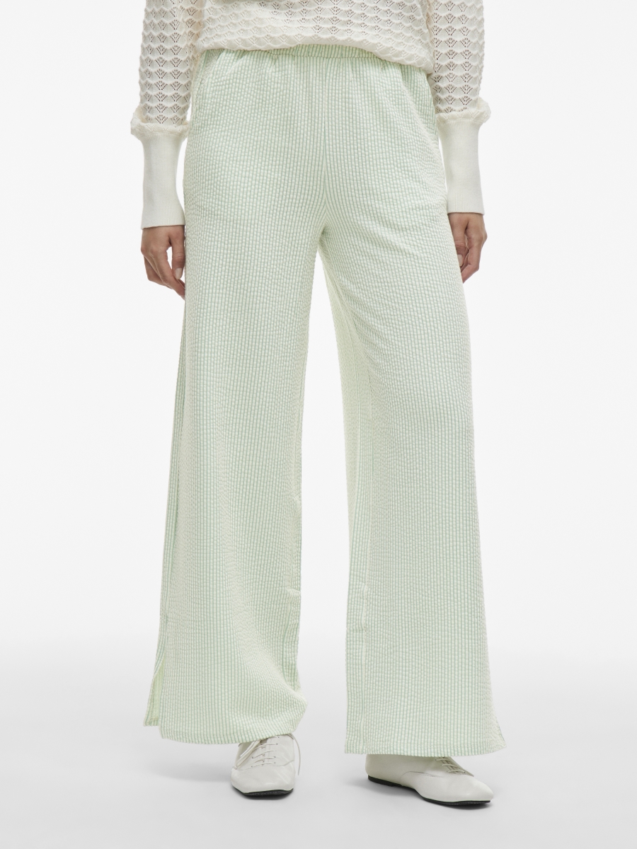 ViStriplo wide pants Silt Green