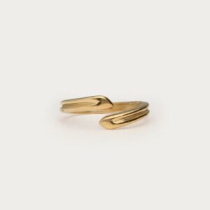 Bold minimalistische ring GOUD