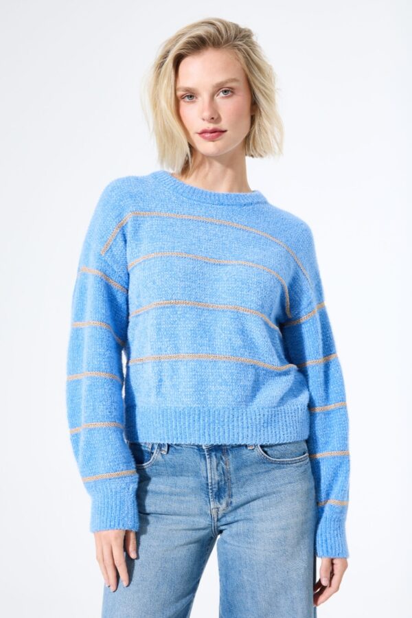 Knit pullover lurex Provence