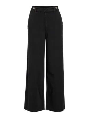 ViDiana Hw wide jeans Black