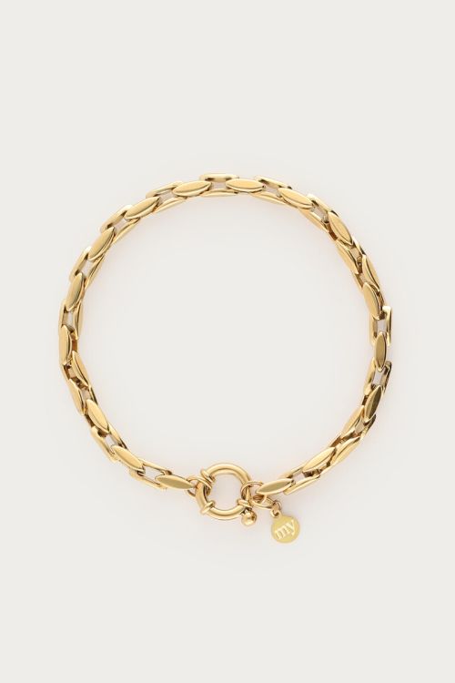 Midnight armband met slot GOUD