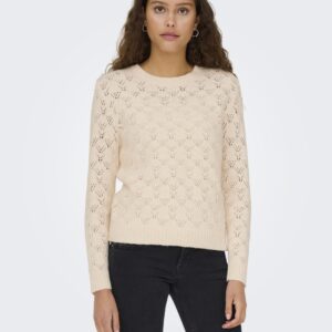 JdyAmanda o-neck pullover Whitecap Gray