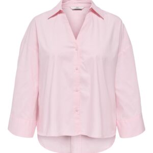 JdyMio 7/8 shirt chalk pink