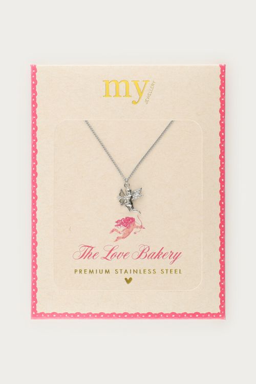 Love ketting Cupido ZILVER