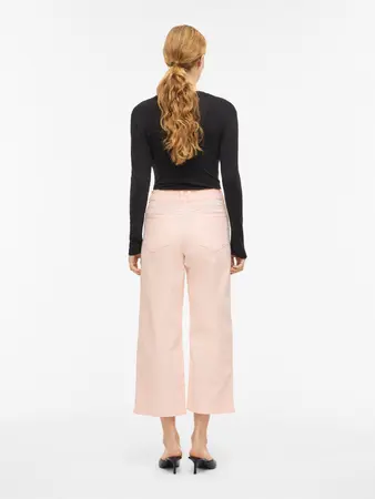 ViEmma hw 7/8 wide jeans Cherry Blossom