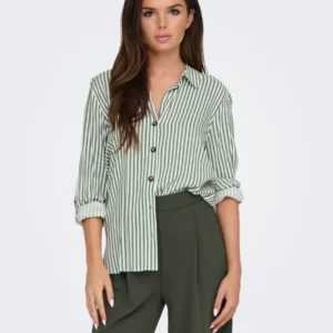 jdylaurel life stripe shirt sea spray