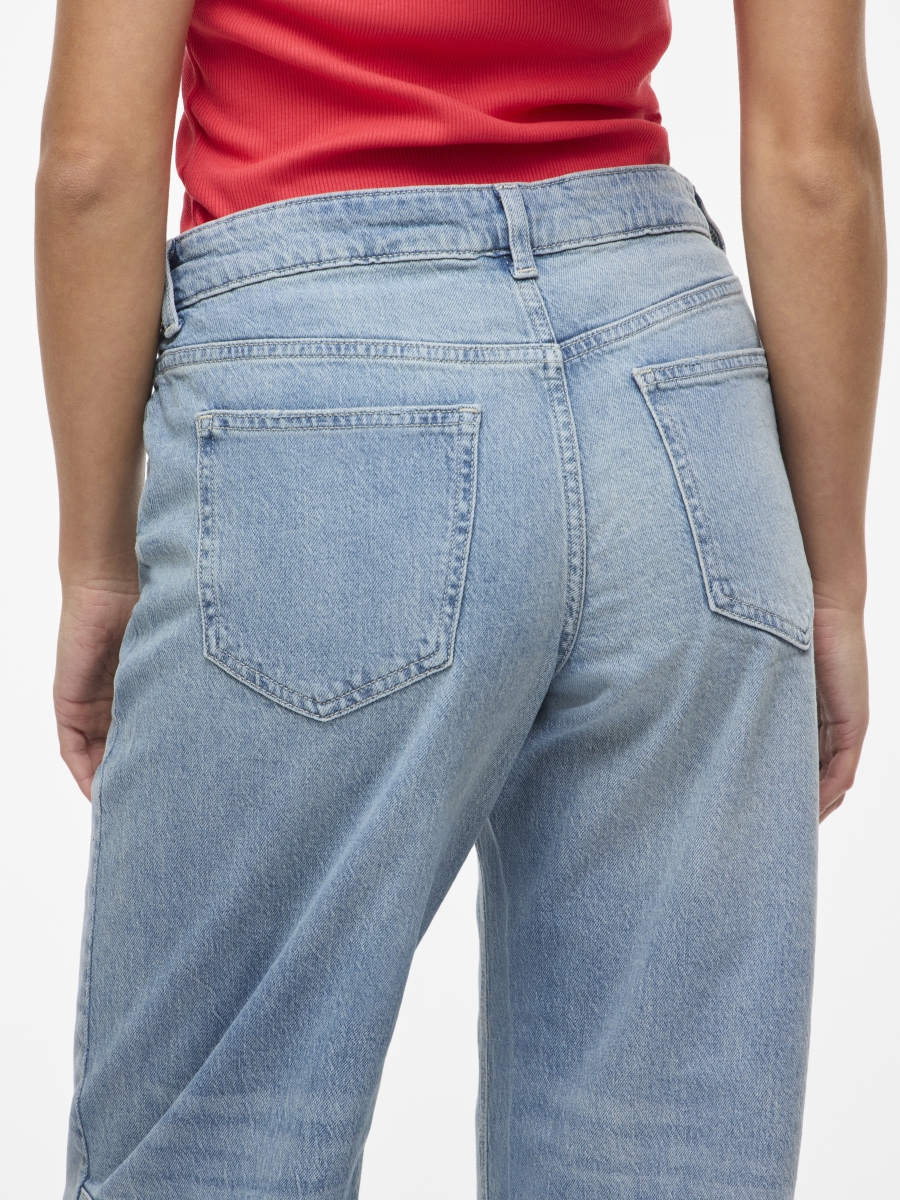 ViBrook rw 7/8 barrel jeans Light blue