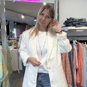 Blazer Elise white