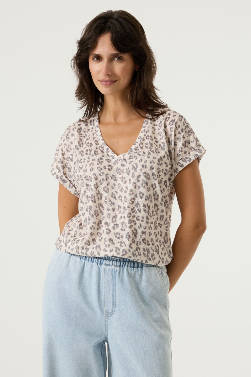 T shirt met print shade