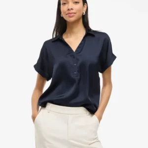 ViEnna Ravenna ss top navy blazer