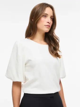 ViMalora o-neck 2/4 Snow white