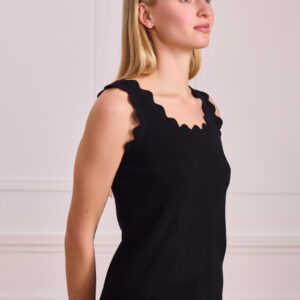 Wavy top black