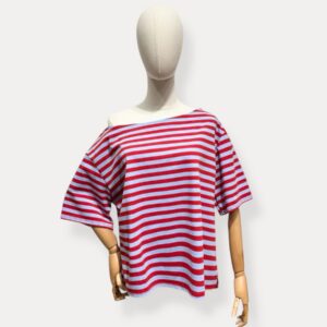 Off shoulder top stripes TU