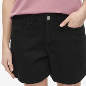 VIJAF RW DENIM SHORTS BLACK
