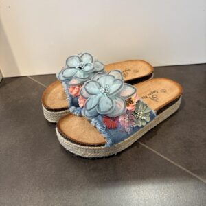 Flower sleffer jeans